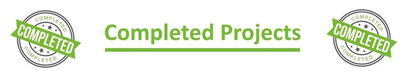 Work In Progress for Projects