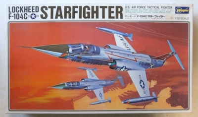 Hasegawa NASA F104 starfighter scale 1/32