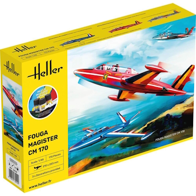 Heller Fouga Magister scale 1/48