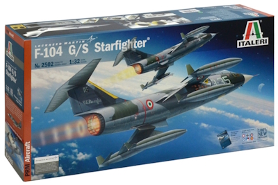 Italeri F104 G starfighter Scale 1/32