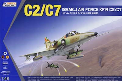 Kinetic Kfir C2/C7 scale 1/48