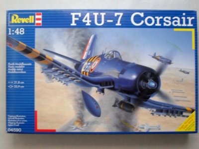 Revell F4U7 Corsair french navy scale 1/48