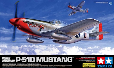 Tamiya north american P51D Mustang scale 1/32