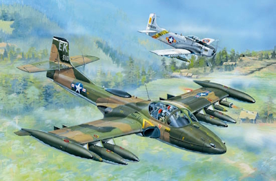 Trumpeter A-37A Dragonfly scale 1/48